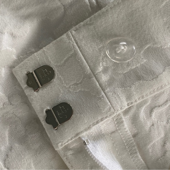 SoCa by St. John Cream White Cropped Pants size 4 - Picture 11 of 11